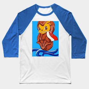 Singapore Merlion Baseball T-Shirt